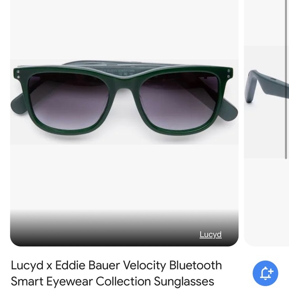 eddie bauer LUCYD RX READY smart eyewear black gradient UV400 Lens brand new - Picture 4 of 5